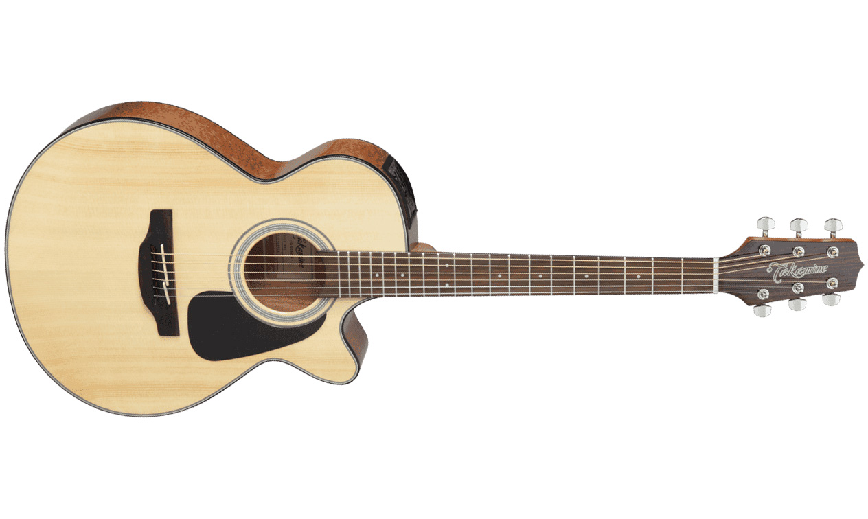 Takamine Gf30ce-nat Grand Concert Cw Epicea Palissandre - Natural Gloss - Guitarra electro acustica - Variation 1