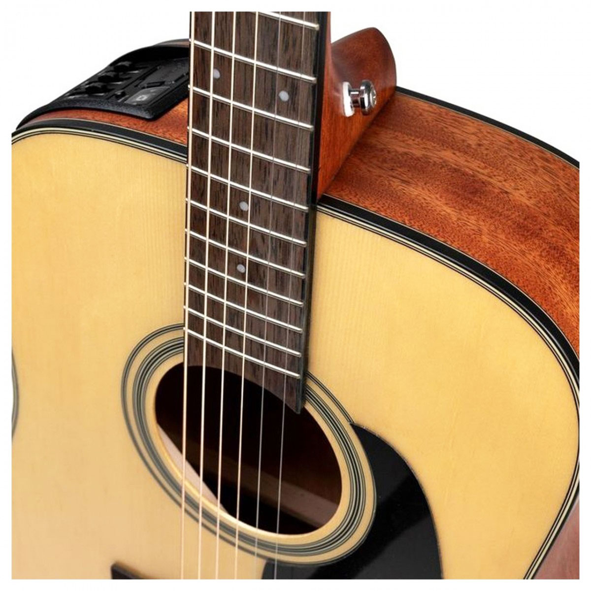 Takamine Gld12e Ns Dreadnought Epicea Acajou Jat - Natural Satin - Guitarra acústica & electro - Variation 1