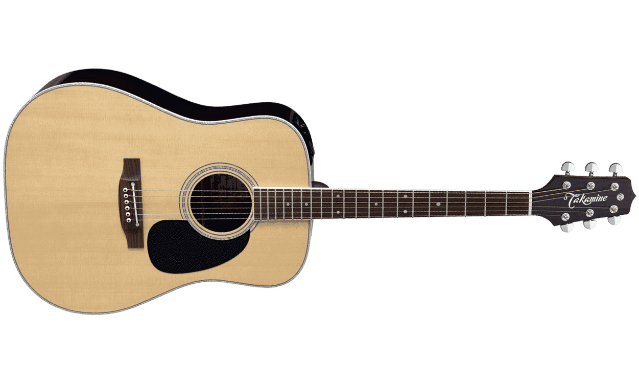 Takamine Glenn Frey Ef360gf Signature Japan Dreadnought Epicea Palissandre Ct4b Ii - Natural Gloss - Guitarra electro acustica - Variation 1