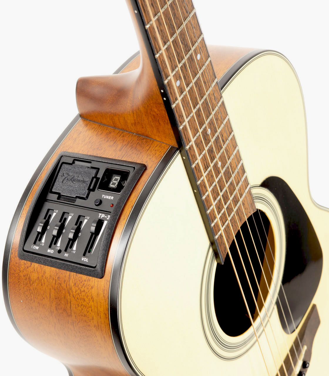 Takamine Gln12e Ns Nex Epicea Acajou Jat - Natural Satin - Guitarra acústica & electro - Variation 3