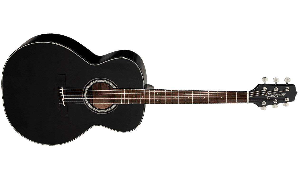 Takamine Gn30-blk Nex Grand Auditorium Epicea Acajou - Black Gloss - Guitarra electro acustica - Variation 4