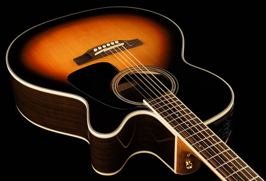 Takamine Gn51ce Bsb Nex Cw Epicea Palissandre Rw - Brown Sunburst - Guitarra electro acustica - Variation 4