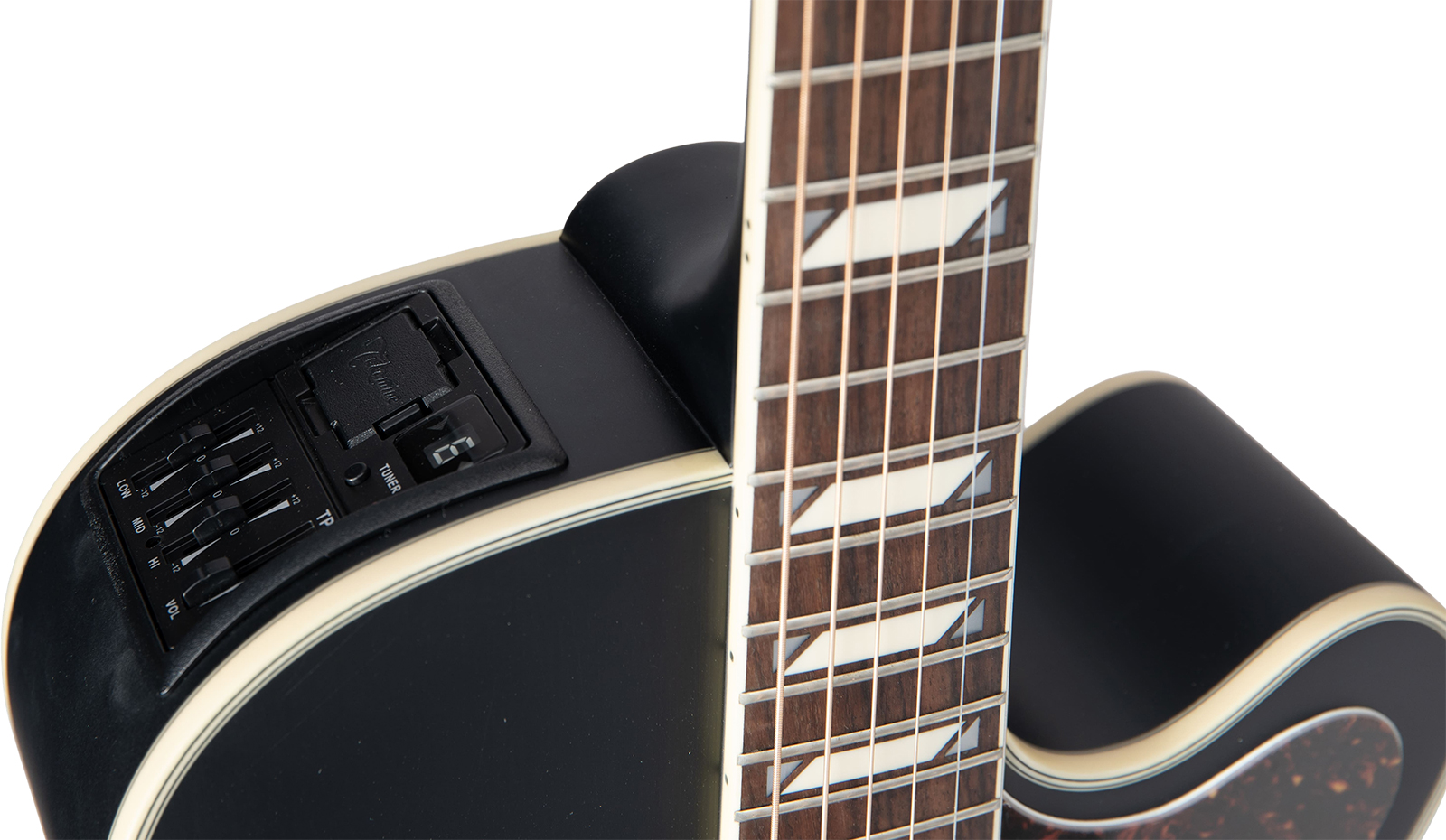 Takamine Gn73ce-sb Nex Grand Auditorium Epicea Erable Rw - Satin Black - Guitarra folk - Variation 2