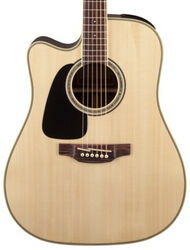 Guitarra folk para zurdos Takamine GD51CELH Zurdo - Naturel