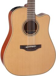 Guitarra folk Takamine P3DC-12 Pro Japan - Naturel