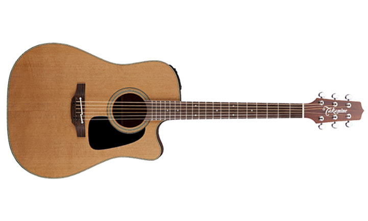 Takamine P1dc Pro Series Japan Dreadnought Cw Cedre Sapele - Natural Gloss - Guitarra electro acustica - Variation 1