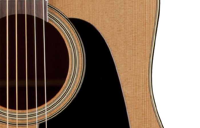 Takamine P1dc Pro Series Japan Dreadnought Cw Cedre Sapele - Natural Gloss - Guitarra electro acustica - Variation 2