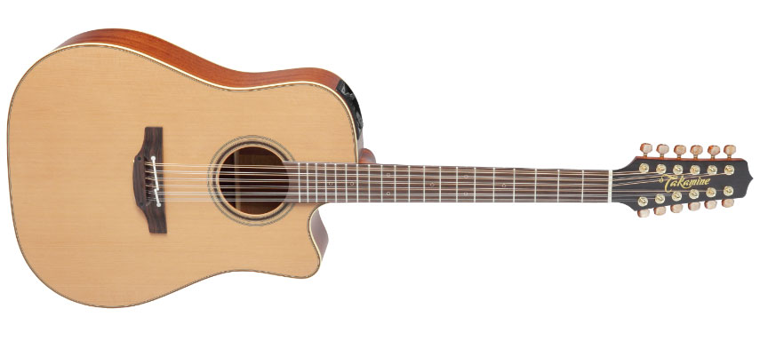 Takamine P3dc-12 Pro Jap Dreadnought Cw 12c Cedre Sapele Ct4bii - Naturel - Guitarra electro acustica - Variation 2