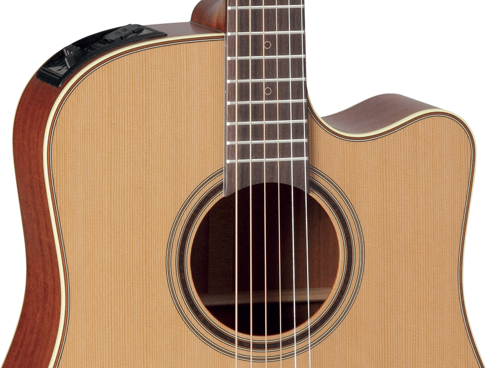 Takamine P3dc Pro Japan Dreadnought Cw Cedre Sapele - Naturel Satin - Guitarra electro acustica - Variation 5