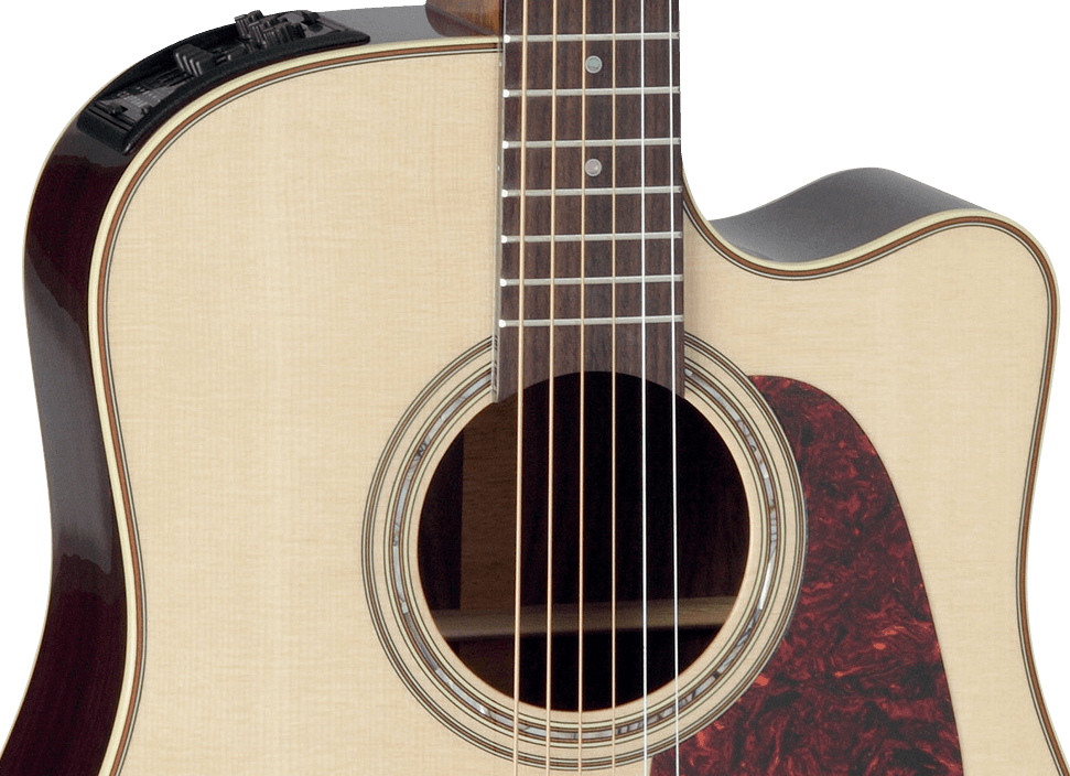 Takamine P5dc Pro Japan Dreadnought Cw Epicea Palissandre - Natural Gloss - Guitarra electro acustica - Variation 2