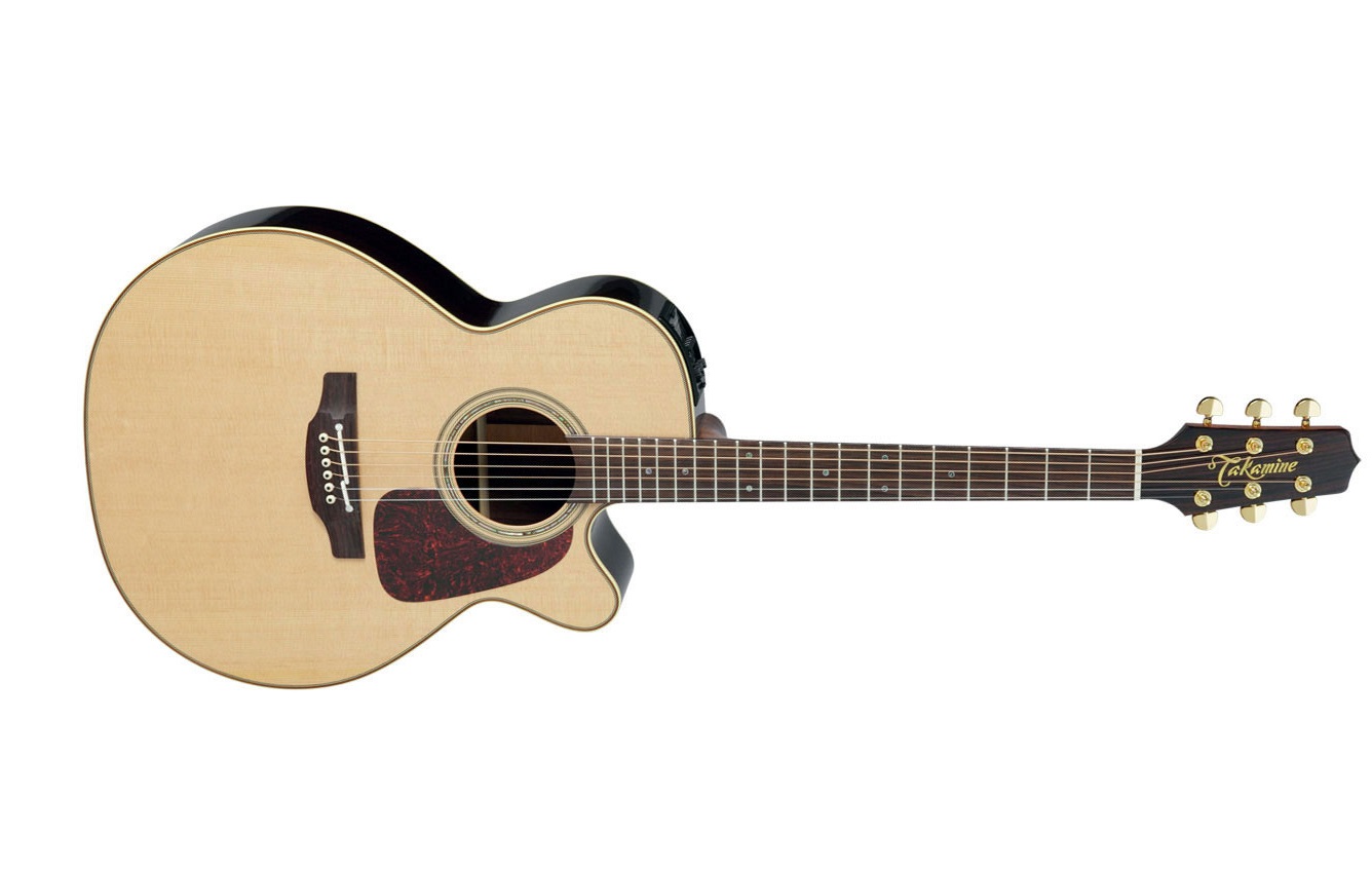 Takamine P5nc Pro Japan Nex Mini Jumbo Cw Epicea Palissandre Ctp3 - Natural Gloss - Guitarra electro acustica - Variation 1