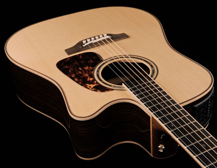 Takamine P7dc Pro Japan Dreadnought Cw Epicea Palissandre Ctp-3 - Natural - Guitarra electro acustica - Variation 2