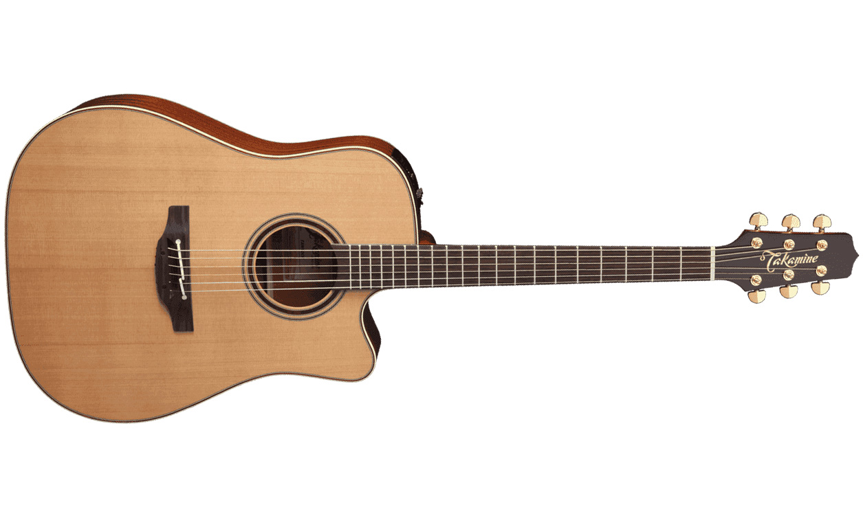 Takamine Tan10c-r Reissue Legacy Dreadnought Cw Cedre Sapele 2016 - Natural Satin - Guitarra acústica & electro - Variation 1