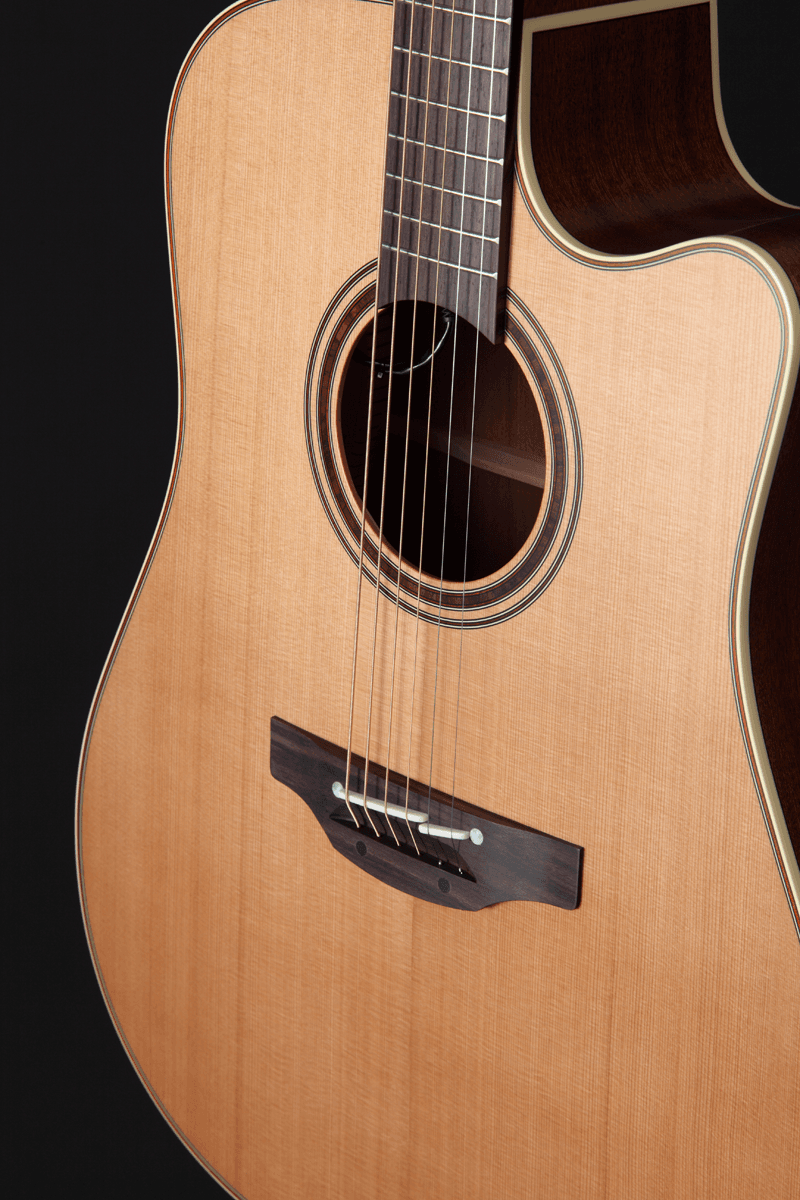 Takamine Tan10c-r Reissue Legacy Dreadnought Cw Cedre Sapele 2016 - Natural Satin - Guitarra acústica & electro - Variation 3