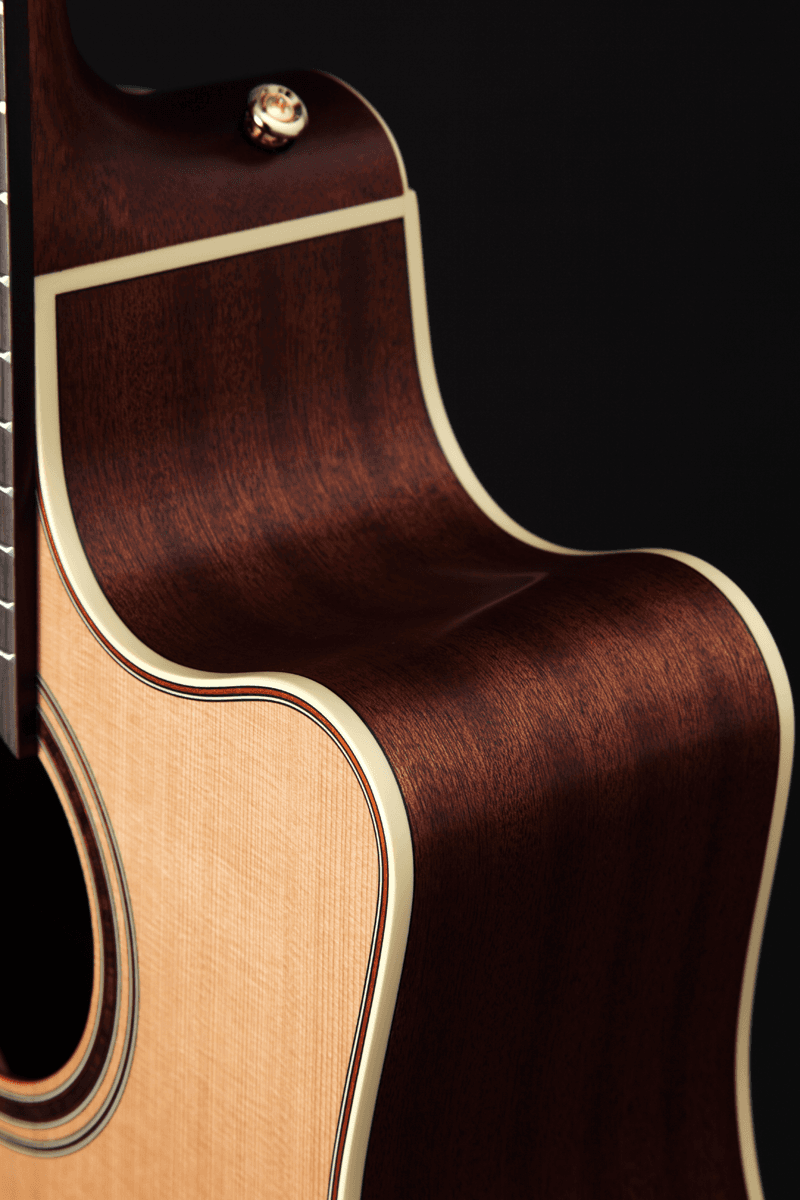 Takamine Tan10c-r Reissue Legacy Dreadnought Cw Cedre Sapele 2016 - Natural Satin - Guitarra acústica & electro - Variation 4