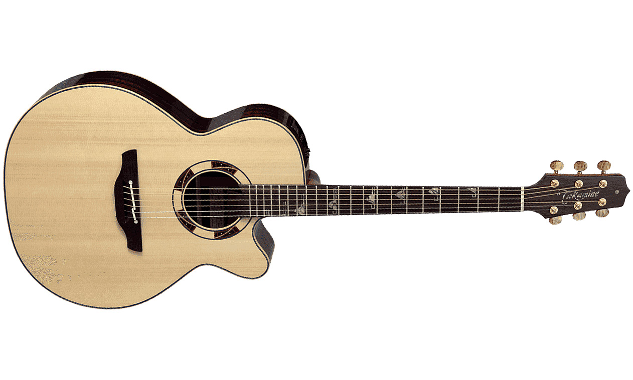 Takamine Tsf48c Legacy Nex Grand Auditorium Cw Epicea Palissandre Ctp-3 - Natural - Guitarra electro acustica - Variation 1