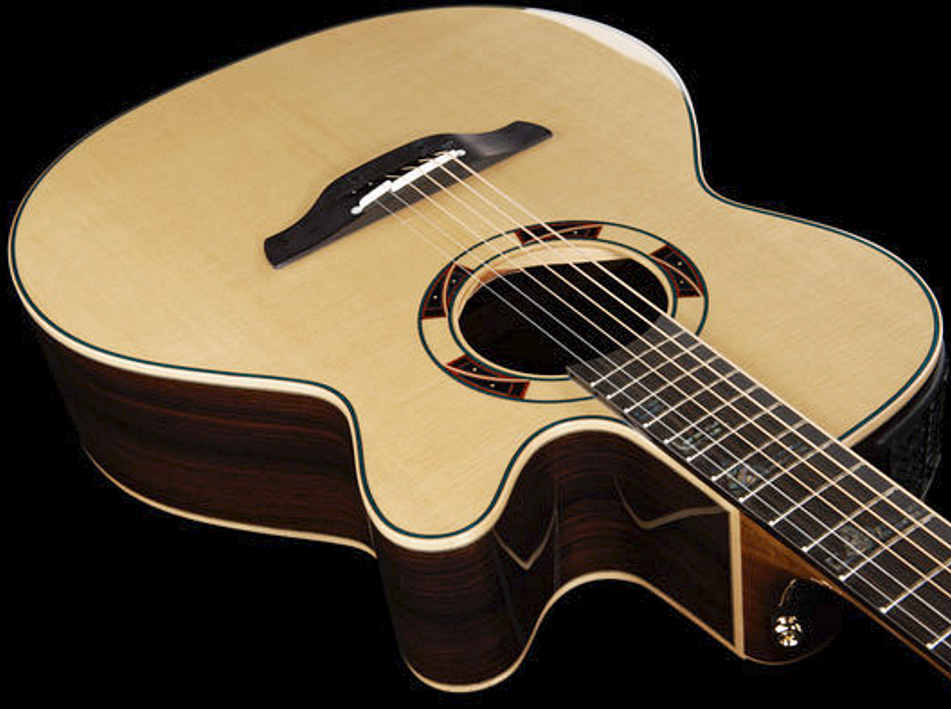 Takamine Tsf48c Legacy Nex Grand Auditorium Cw Epicea Palissandre Ctp-3 - Natural - Guitarra electro acustica - Variation 2