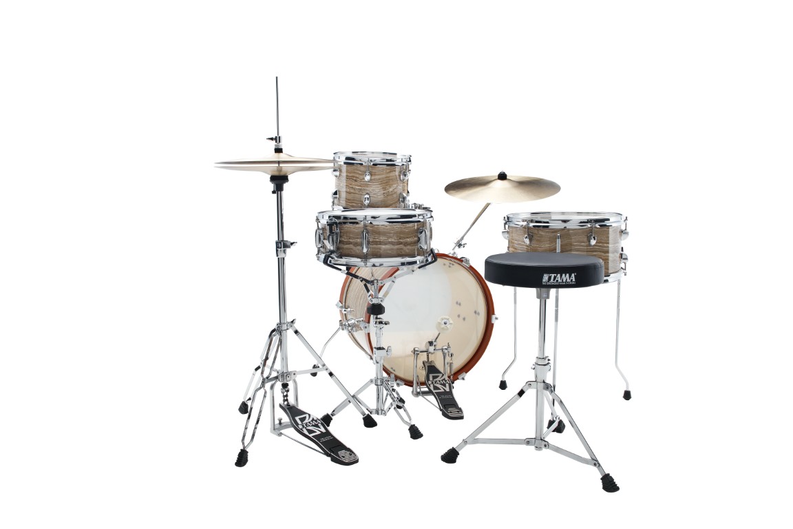 Tama Club-jam - 4 FÛts - Cream Marble Wrap - Batería acústica jazz - Variation 5