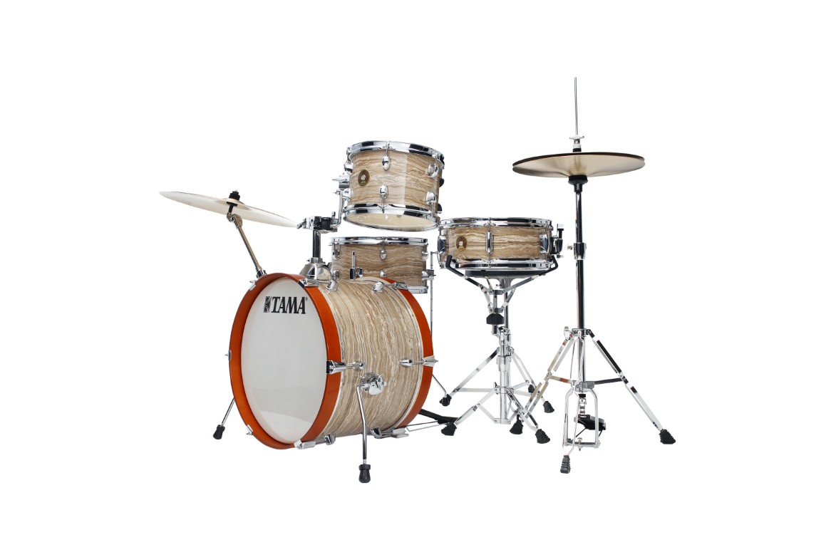 Tama Club-jam - 4 FÛts - Cream Marble Wrap - Batería acústica jazz - Variation 6
