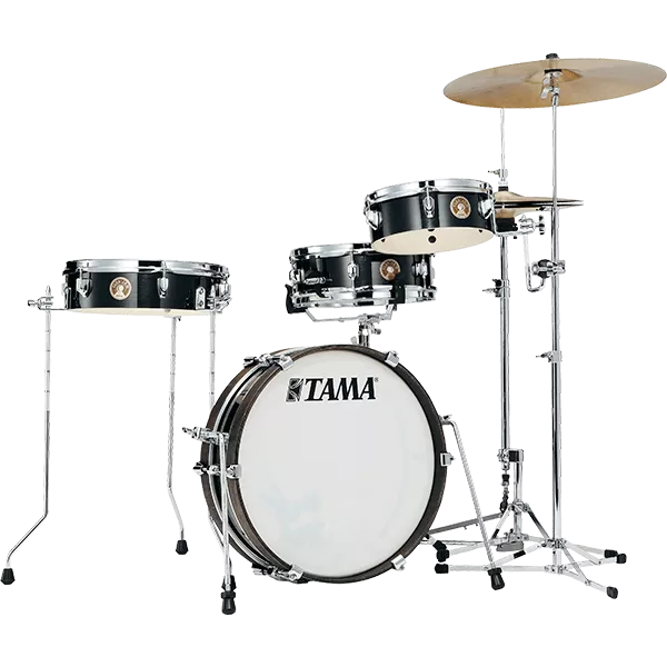 Tama Club-Jam Pancake - 4 piezas - hairline black Batería acústica