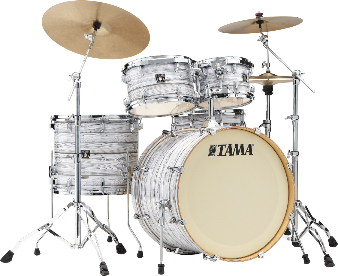 Tama Ck52krs-ica Superstar Ck Maple 22 - Ice Ash Wrap - Batería acústica estándar - Main picture
