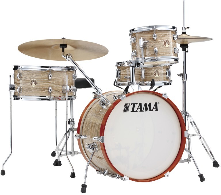 Tama Club-jam - 4 FÛts - Cream Marble Wrap - Batería acústica jazz - Main picture
