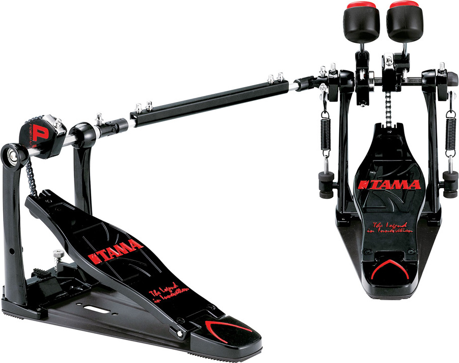 Tama Hp300twbbk  Double  Black Edition - Pedal de bombo - Main picture