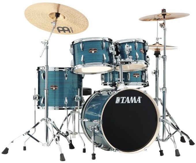 Tama Imperialstar 18'' - 5 FÛts - Hairline Blue - Batería acústica jazz - Main picture