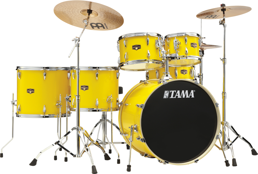 Tama Imperialstar 22'' - 6 FÛts Et + - Electric Yellow - Batería acústica rock - Main picture