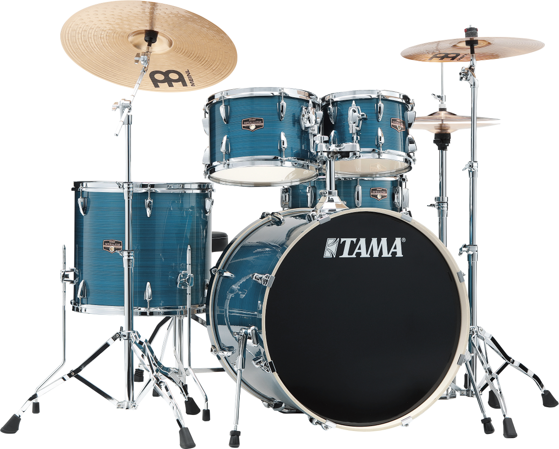 Tama Imperialstar 22'' - 5 FÛts - Hairline Blue - Batería acústica stage - Main picture