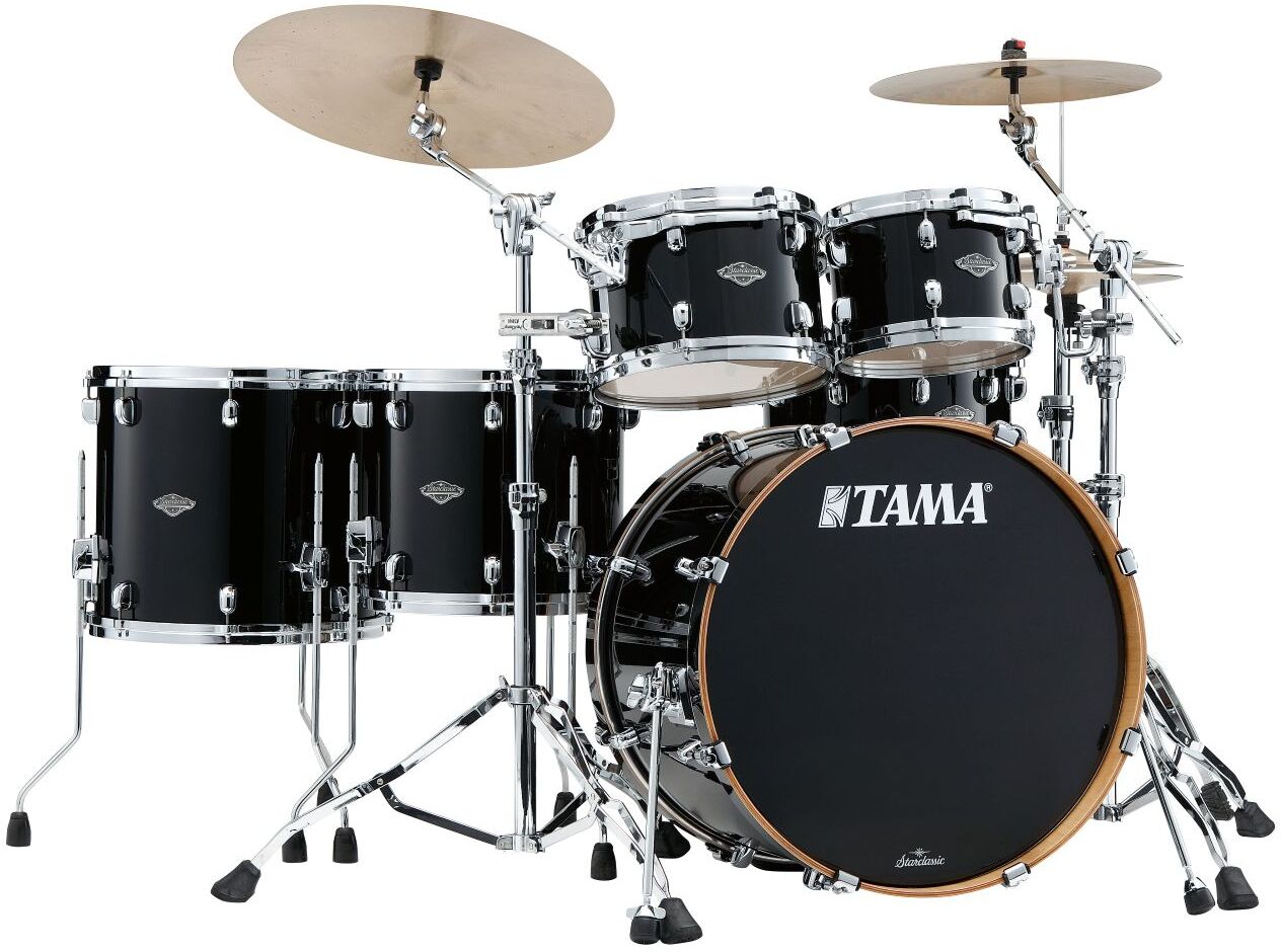 Tama Mbs52rzs-pbk Starclassic Performer 22 - Piano Black - Batería acústica estándar - Main picture