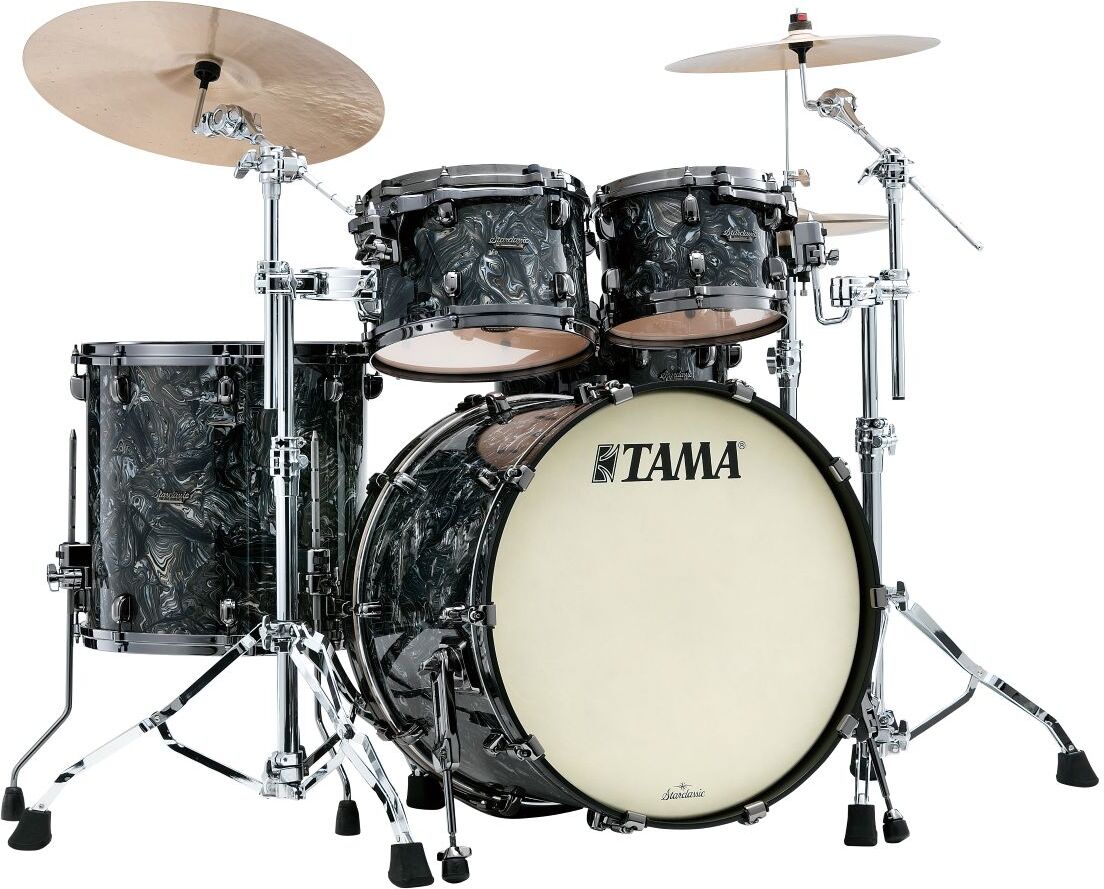 Tama Mr42tzbns-ccl Starclassic Maple 22 - Charcoal Swirl - Batería acústica estándar - Main picture