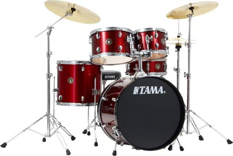 Tama Rm52nfh6wr  Rythm Mate Fusion 22 Sans Cymbales - 5 FÛts - Wine Red - Batería acústica fusion - Main picture
