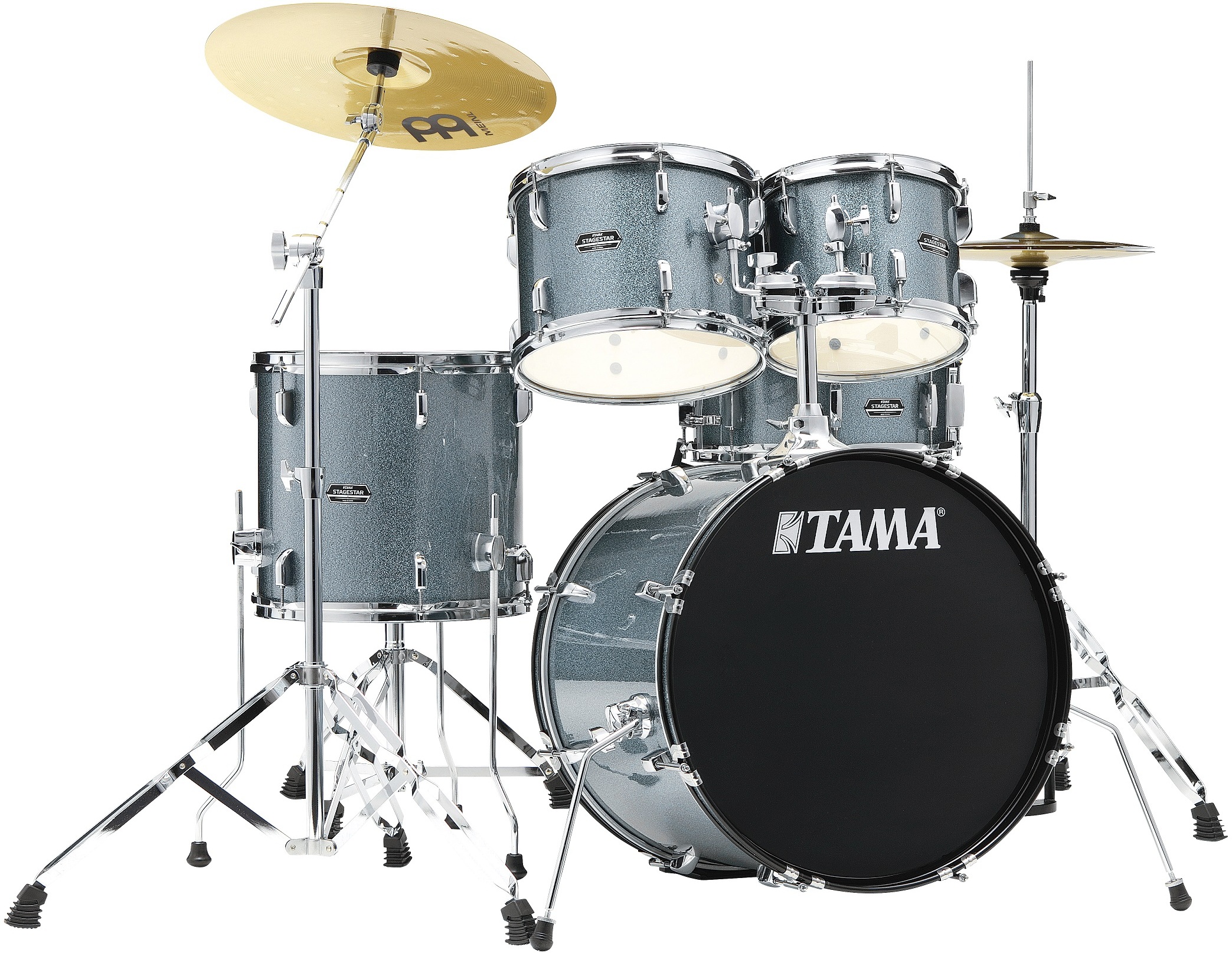 Tama Stagestar St50h5 20 Poplar Kit - Sea Blue Mist - Batería acústica stage - Main picture