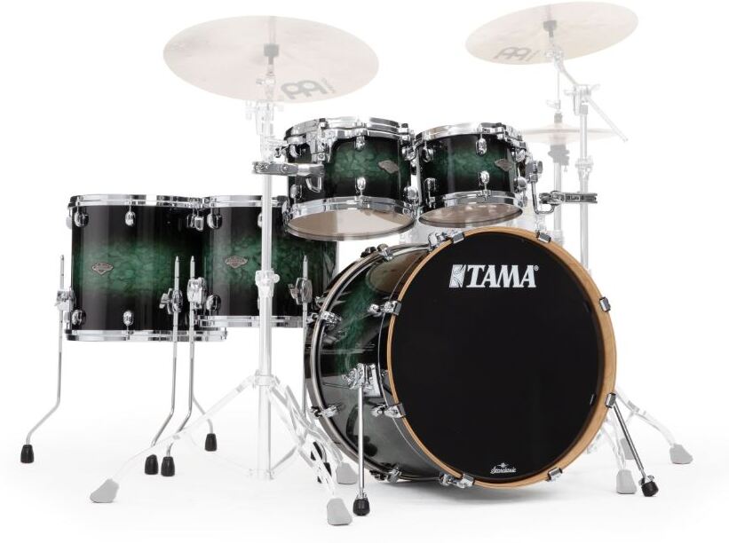 Tama Starclassic Performer 22 - 5 FÛts - Molten Steel Blue Burst - Batería acústica estándar - Main picture