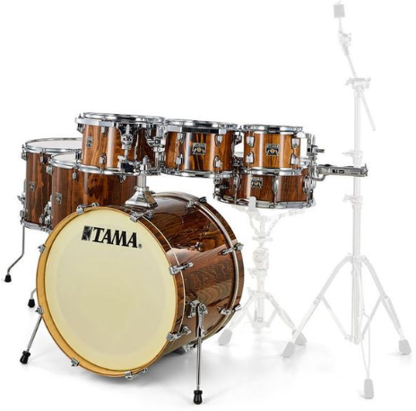 Tama Superstar Classic Studio 22 - 6 FÛts Et + - Gloss Java Lacebark Pine - Batería acústica studio - Main picture
