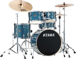 Batería acústica fusion Tama Imperialstar 20'' - 5 piezas - Hairline blue