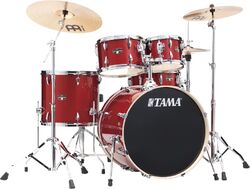Batería acústica stage Tama Imperialstar 22'' - 5 piezas - Burn red mist