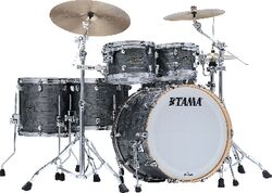 Batería acústica fusion Tama STARCLASSIC KIT 4 FUTS WALNUT BIRCH - Charcoal onyx