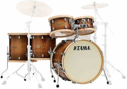 Batería acústica rock Tama S.L.P. Drum Kit Studio Maple LMP52RTLS GSE - 5 piezas - Gloss sienna