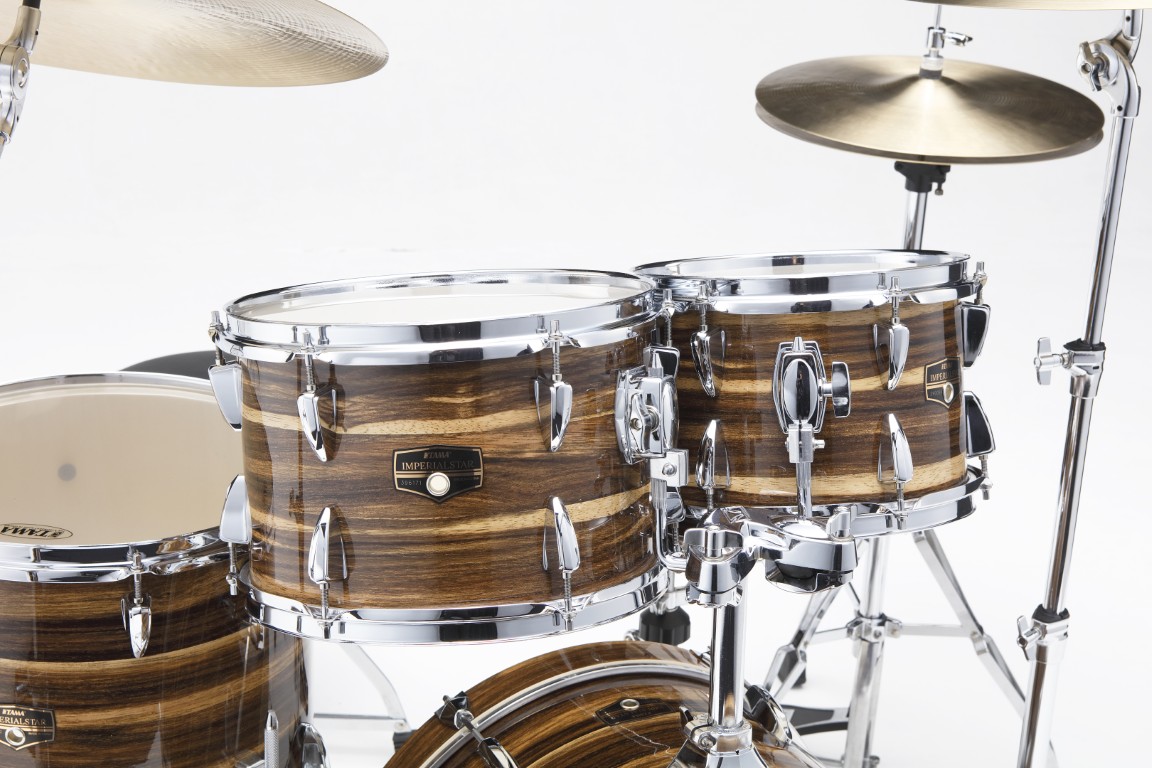Tama Imperialstar 18'' - 5 FÛts - Coffee Teak Wrap - Batería acústica jazz - Variation 1