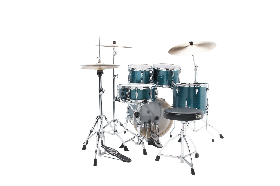Tama Imperialstar 18'' - 5 FÛts - Hairline Blue - Batería acústica jazz - Variation 5