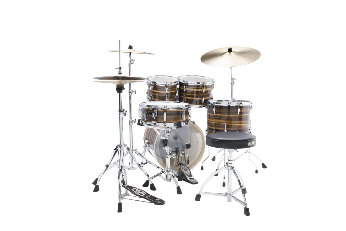 Tama Imperialstar 18'' - 5 FÛts - Coffee Teak Wrap - Batería acústica jazz - Variation 5