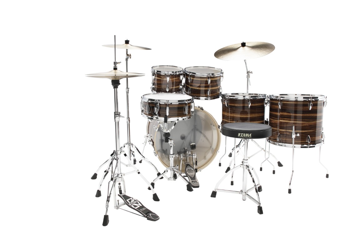 Tama Imperialstar 22'' - 6 FÛts Et + - Coffee Teak Wrap - Batería acústica rock - Variation 1
