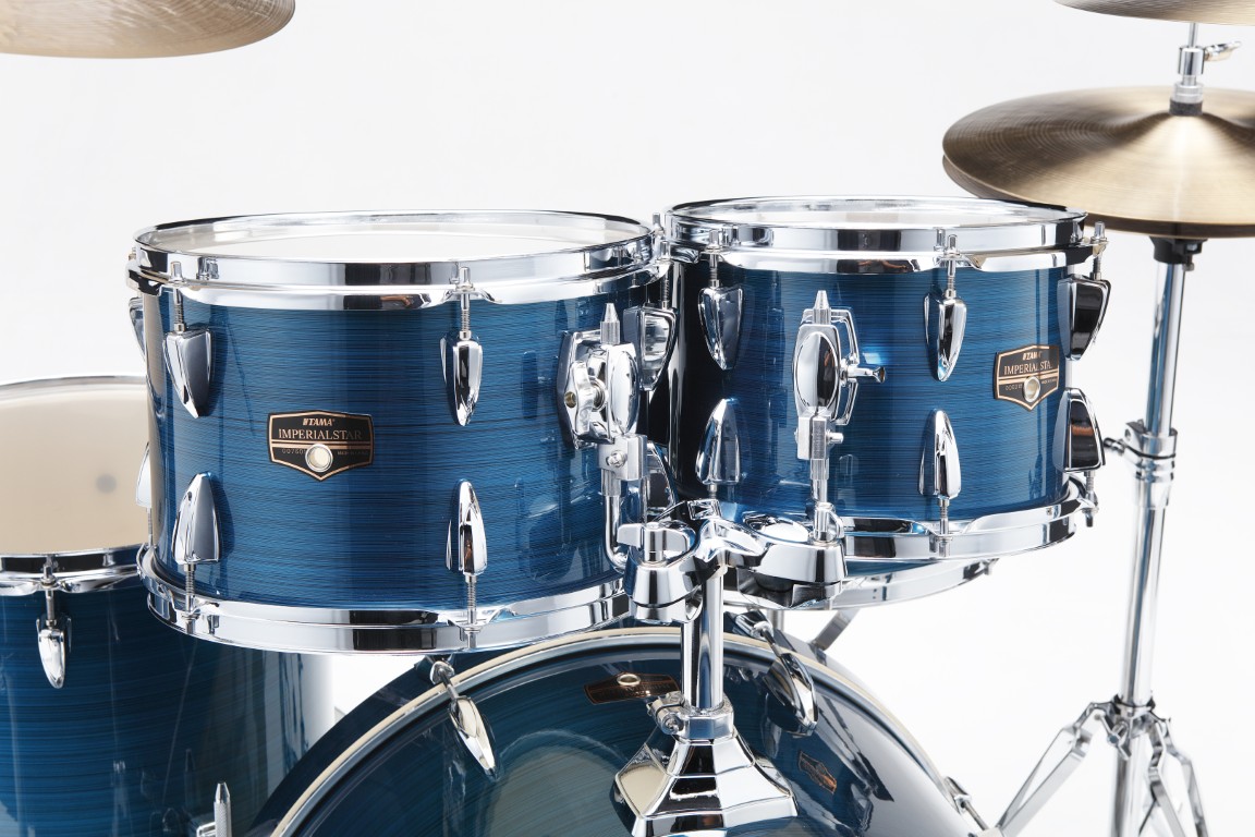 Tama Imperialstar 22'' - 6 FÛts Et + - Hairline Blue - Batería acústica rock - Variation 1