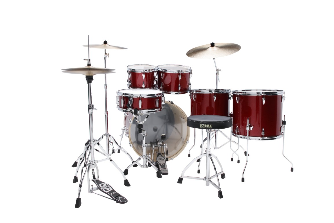 Tama Imperialstar 22'' - 6 FÛts Et + - Burnt Red Mist - Batería acústica rock - Variation 5