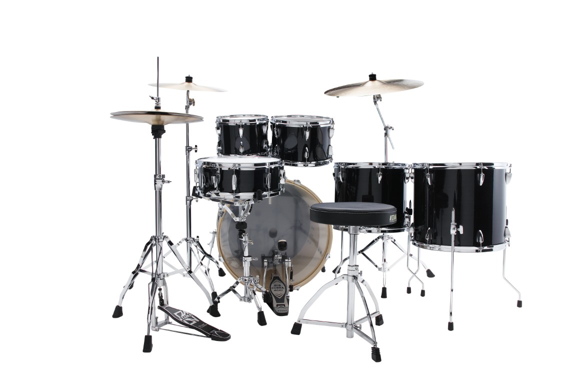 Tama Imperialstar 22'' - 6 FÛts Et + - Hairline Black - Batería acústica rock - Variation 5