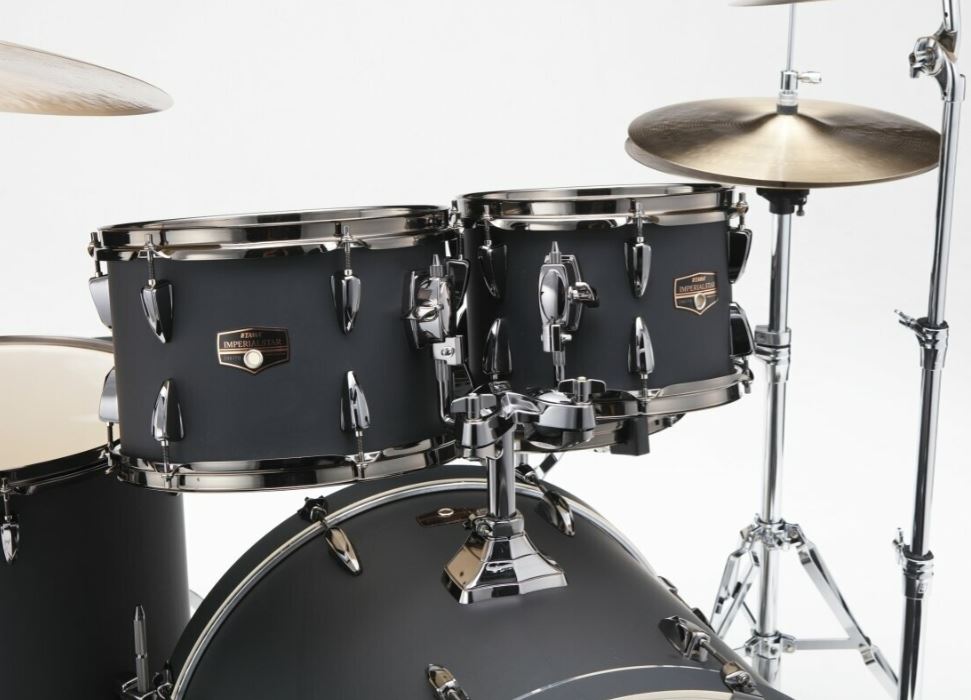 Tama Imperialstar Cl 5 Futs Shell Kit + Meinl Cymbal - Blacked Out Black - Batería acústica estándar - Variation 3