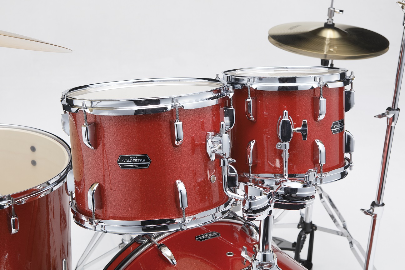 Tama Stagestar St50h5 20 Poplar Kit - Candy Red Sparkle - Batería acústica stage - Variation 1