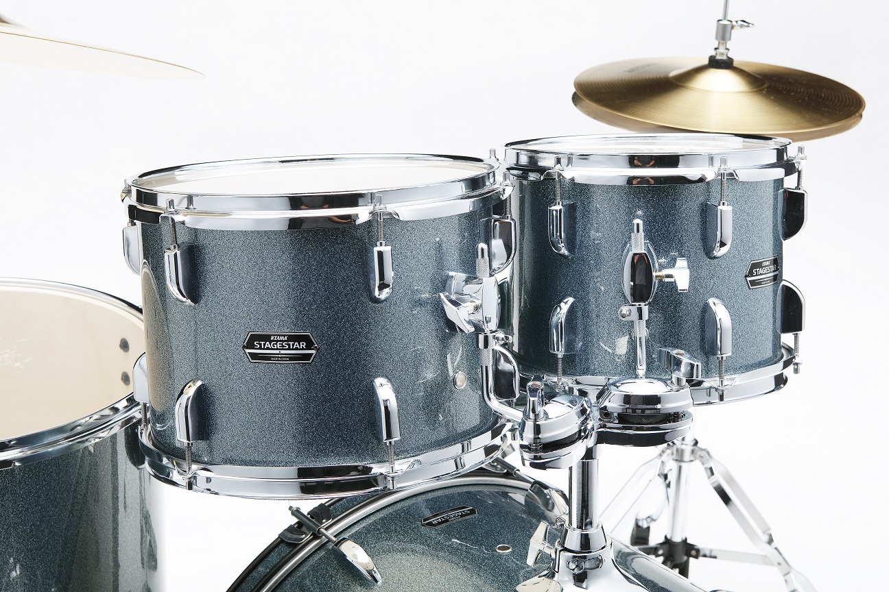 Tama Stagestar St50h5 20 Poplar Kit - Sea Blue Mist - Batería acústica stage - Variation 1